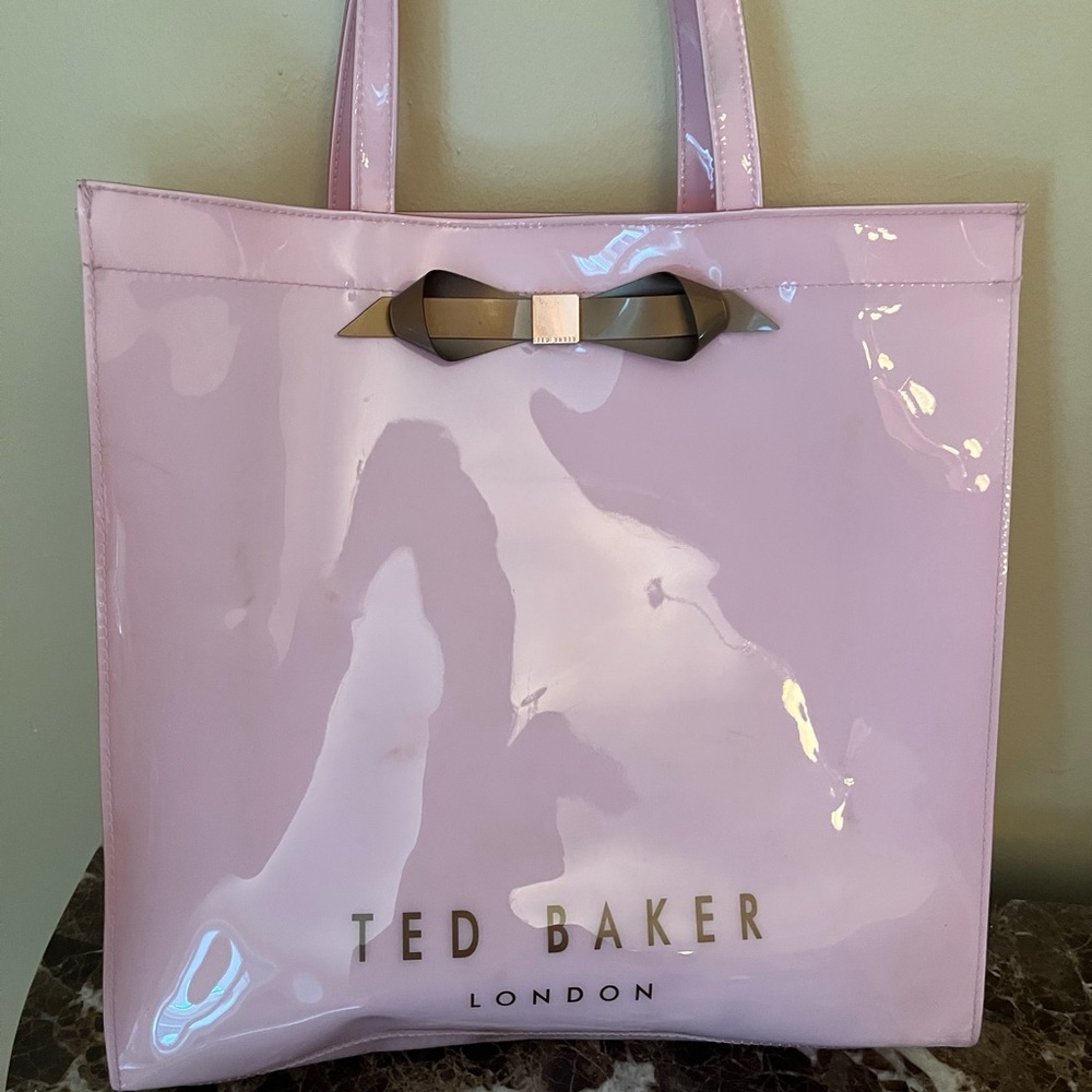 Ted Baker Gold Bow Large Icon Tote
